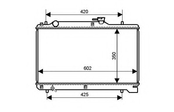 Radiator racire motor