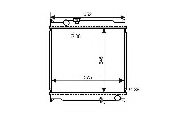 Radiator racire motor