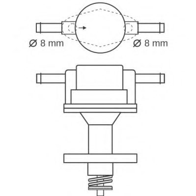 Pompa combustibil