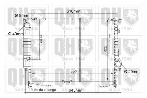 Radiator racire motor