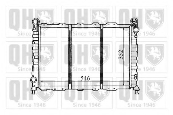 Radiator racire motor