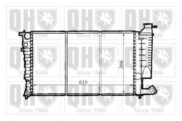 Radiator racire motor