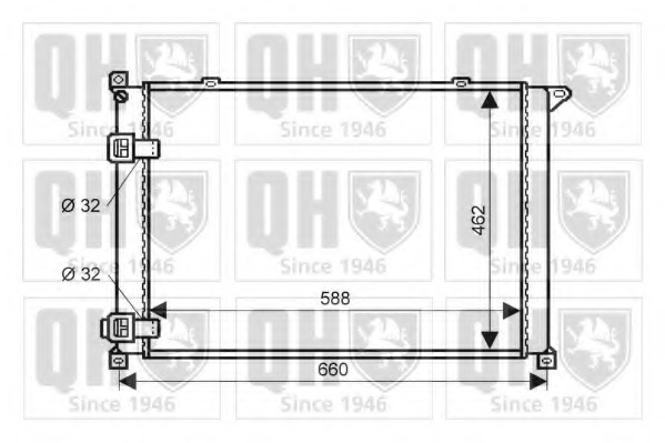 Radiator racire motor