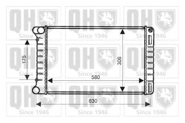 Radiator racire motor