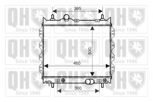 Radiator racire motor