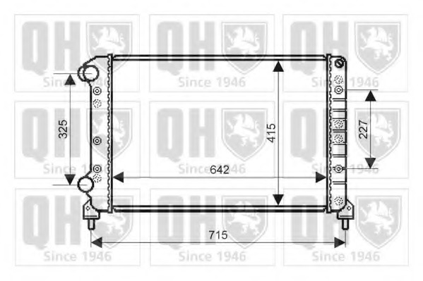 Radiator racire motor