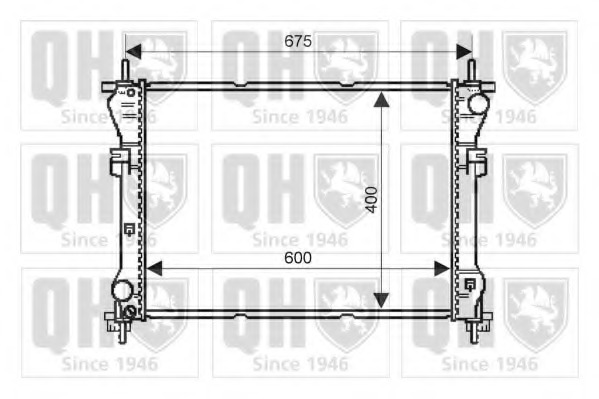 Radiator racire motor