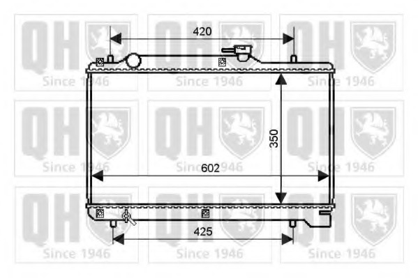 Radiator racire motor