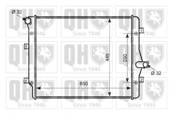 Radiator racire motor