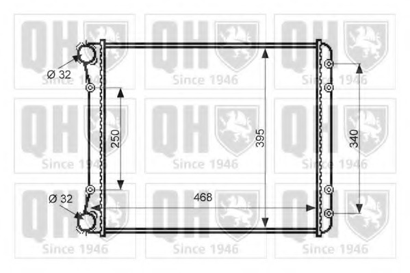 Radiator racire motor