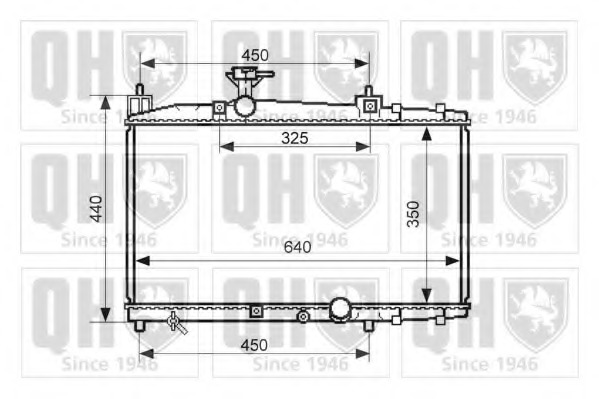 Radiator racire motor