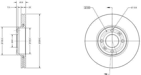 Disc frana