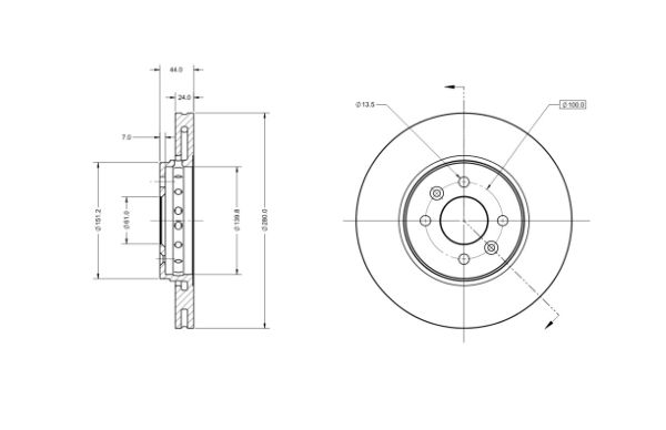 Disc frana