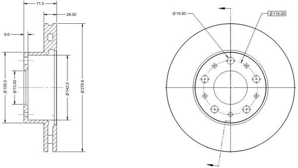 Disc frana