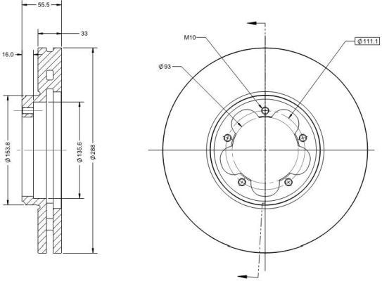 Disc frana