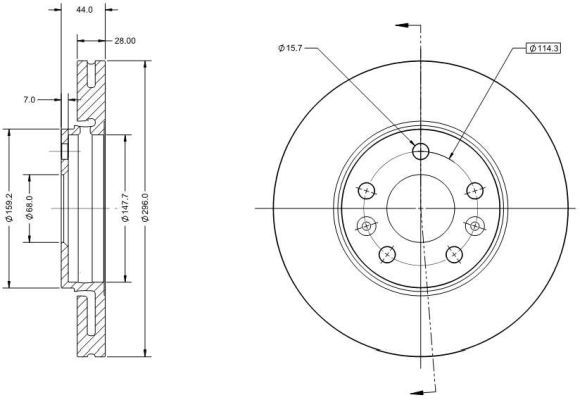 Disc frana