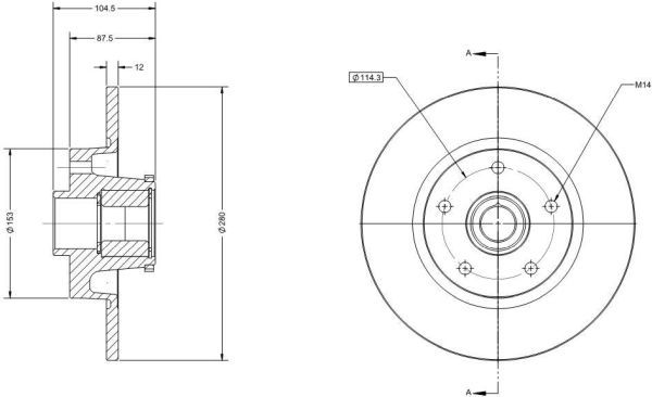 Disc frana