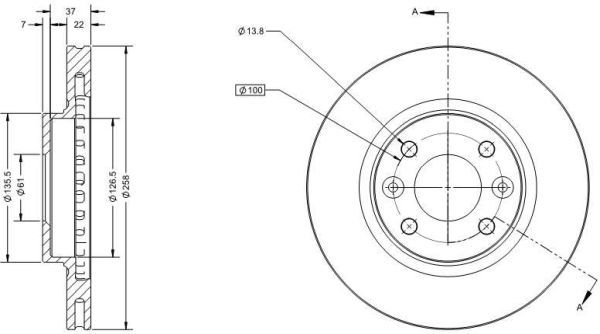 Disc frana