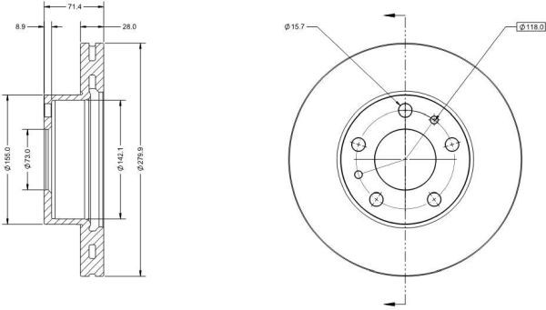 Disc frana