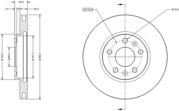 Disc frana