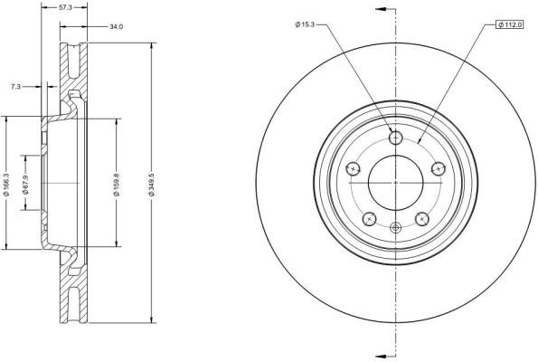 Disc frana