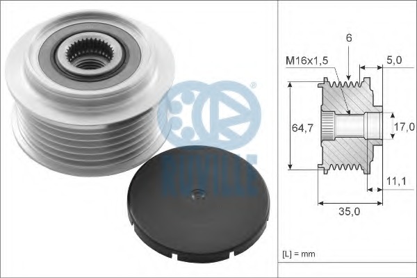 Fulie alternator