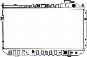 Radiator racire motor