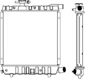 Radiator racire motor