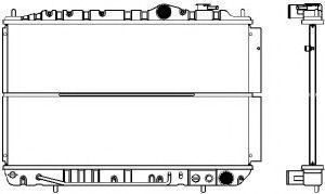 Radiator racire motor