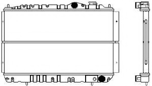 Radiator racire motor