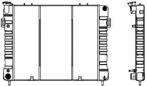 Radiator racire motor