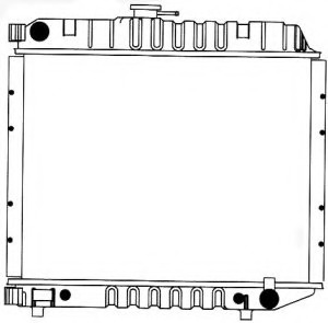 Radiator racire motor