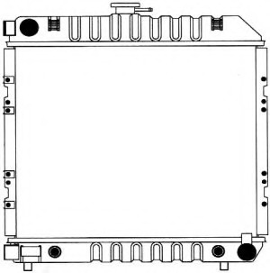 Radiator racire motor