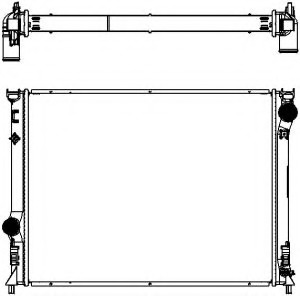 Radiator racire motor