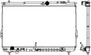 Radiator racire motor