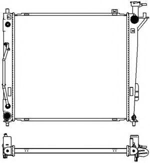 Radiator racire motor