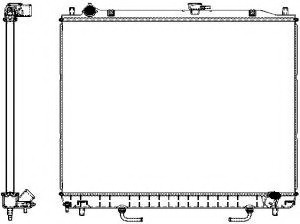 Radiator racire motor