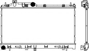 Radiator racire motor