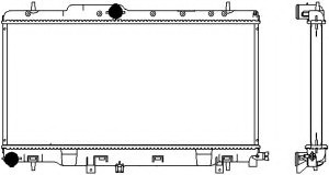 Radiator racire motor