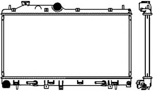 Radiator racire motor