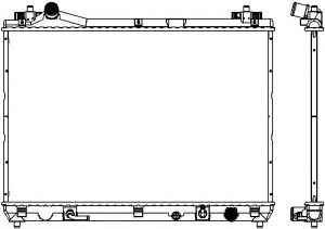 Radiator racire motor