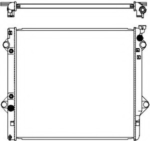 Radiator racire motor