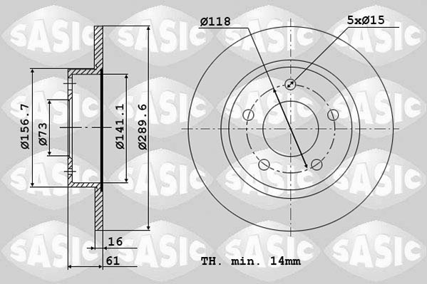 Disc frana