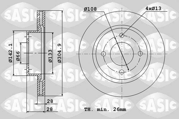 Disc frana