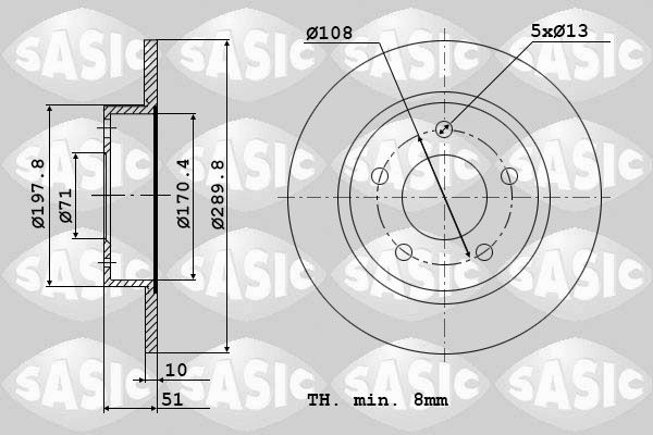 Disc frana