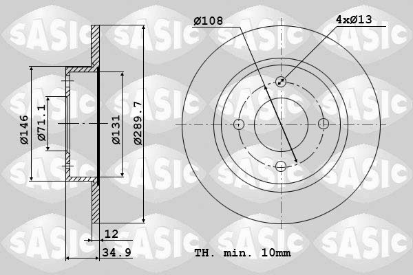 Disc frana