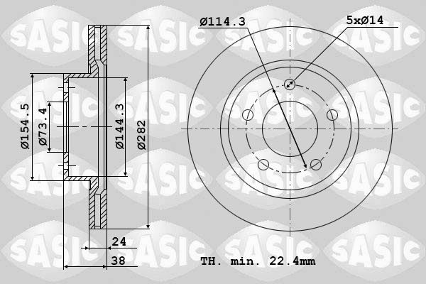 Disc frana