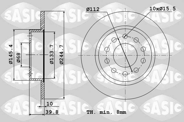 Disc frana