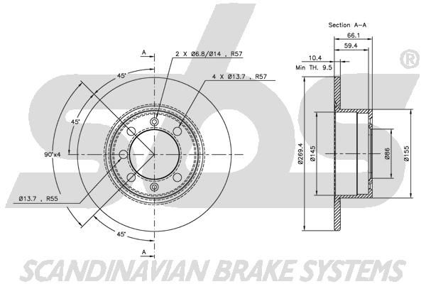 Disc frana