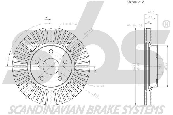 Disc frana